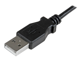 StarTech.com StarTech Micro USB LadeSync-Kabel - StSt - Micro USB rechts gewinkelt - 2m - USB auf Micro USB Ladekabel - USB-Kabel - Micro-USB Typ B (M)