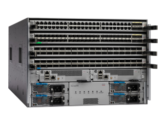 Cisco Nexus 9504 - Switch - Luftstrom von vorne nach hinten