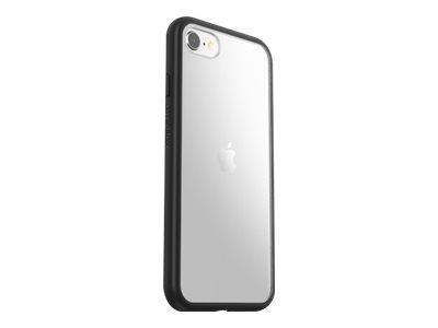 OtterBox React Series - Hintere Abdeckung für Mobiltelefon - Black Crystal - für Apple iPhone 7, 8, SE (2. Generation)