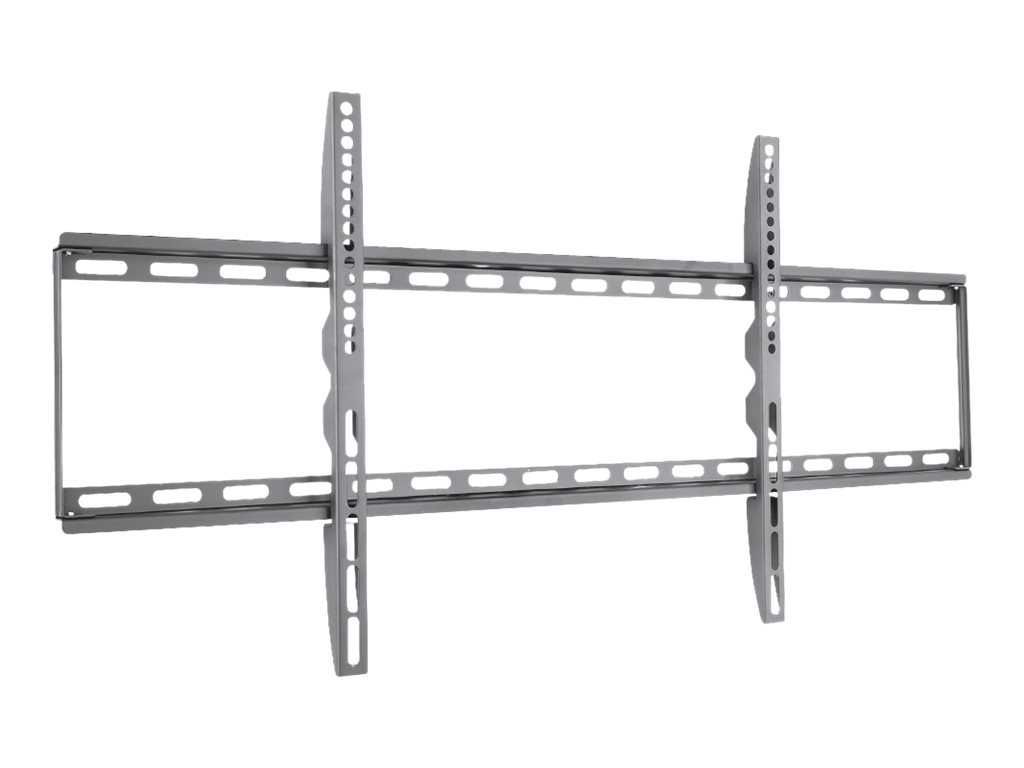 Techly Befestigungskit (Wandmontage) - starr, dünn - für LCD-Display - Schwarz - Bildschirmgröße 106.7-203.2 cm (42"-80")