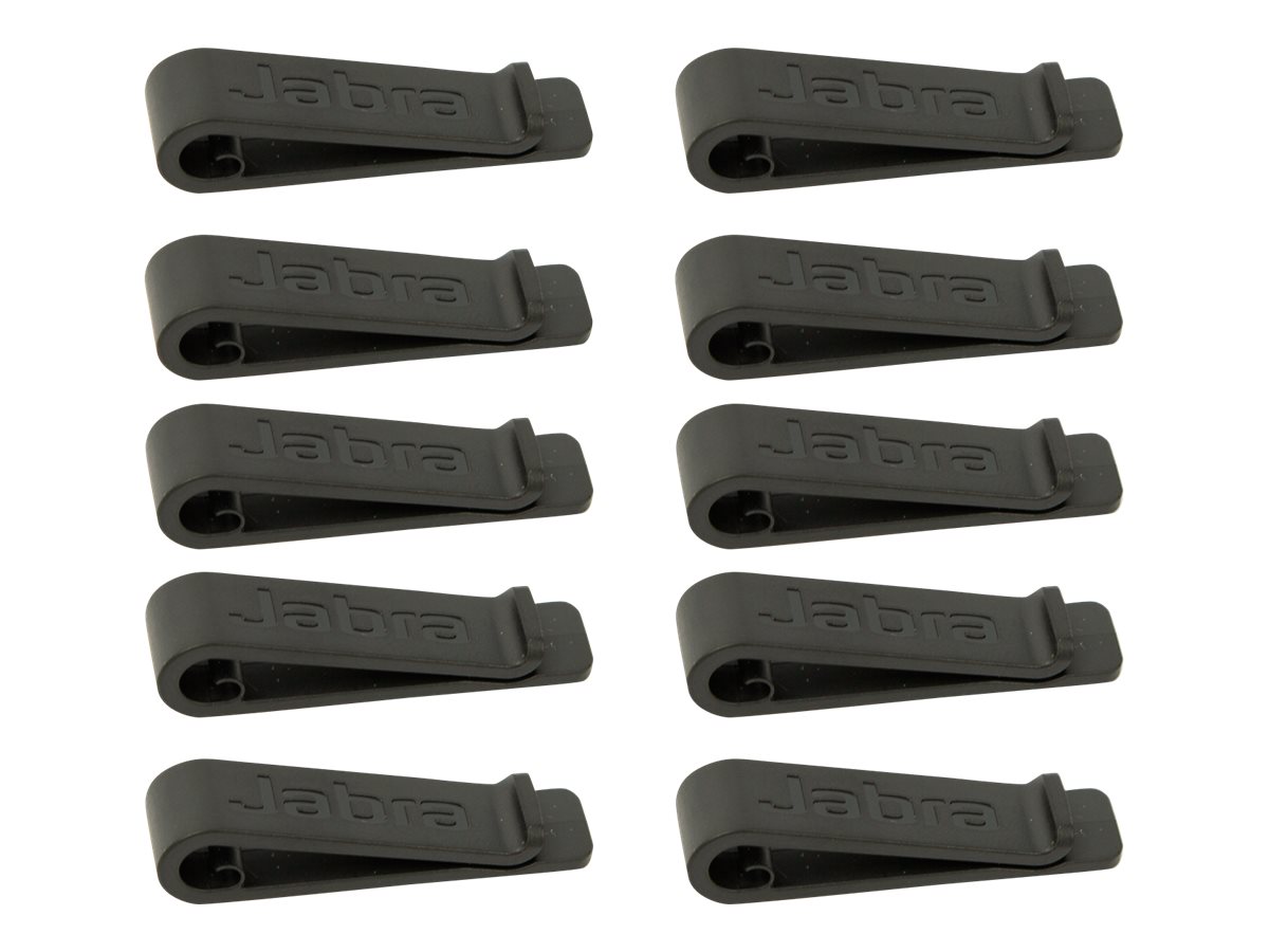 Jabra Kleidungsclip (Packung mit 10) - für