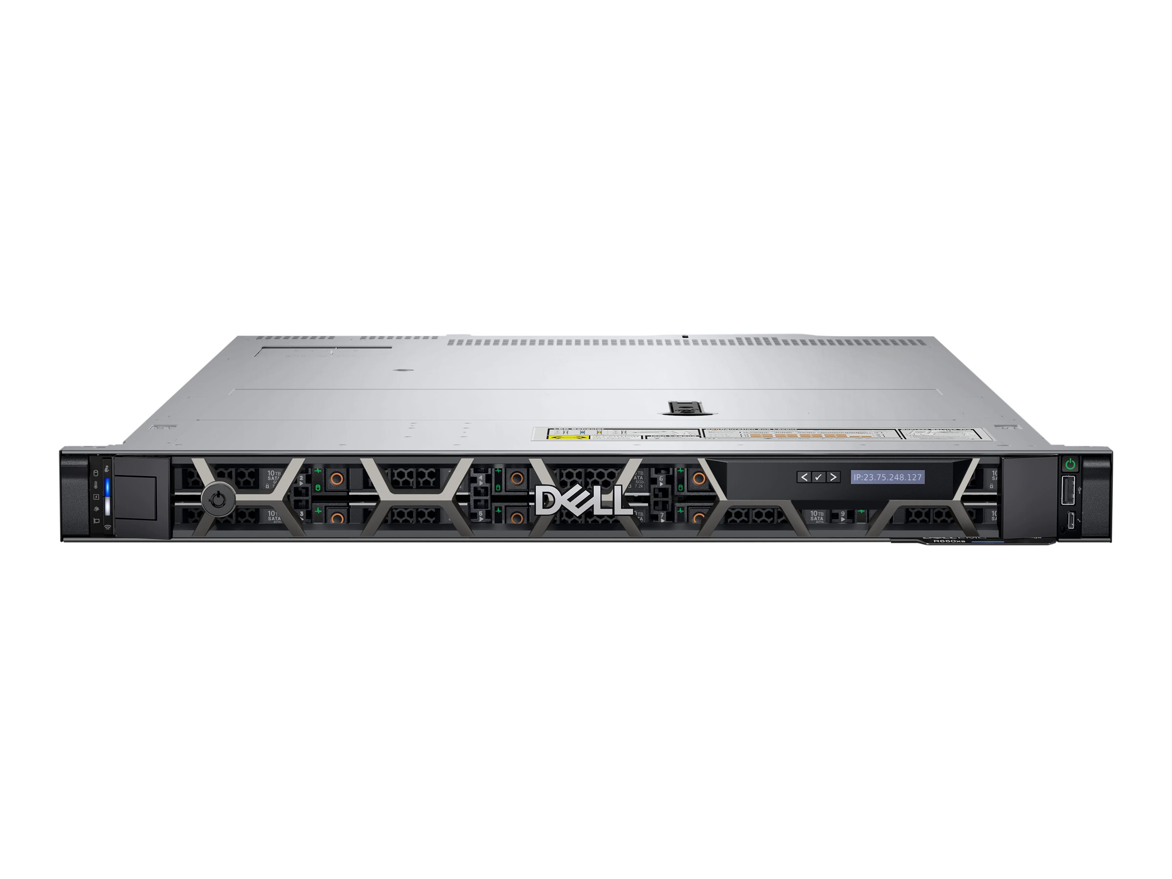 Dell PowerEdge R650xs - Server - Rack-Montage - 1U - zweiweg - 1 x Xeon Silver 4310  2.1 GHz - RAM 32 GB - SAS - Hot-Swap 6.4 cm (2.5")