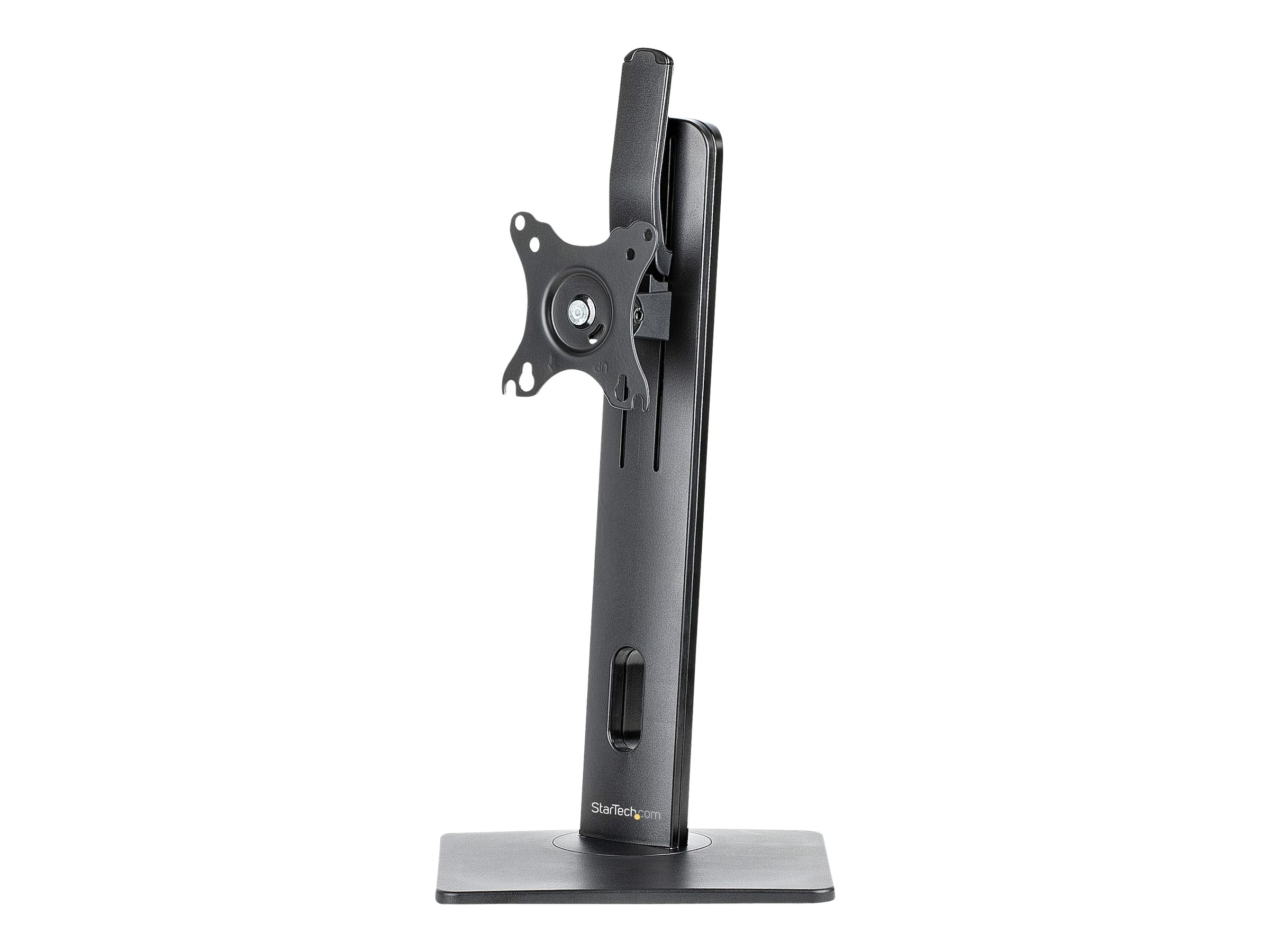 StarTech.com Free Standing Single Monitor Mount, Height Adjustable Monitor Stand, For VESA Mount Displays up to 32" (15lb7kg)