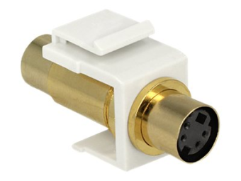 Delock Keystone module - Modulare Eingabe - Mini-DIN