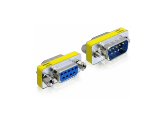 Delock Port Protector - DB-9 (M) zu DB-9 (W)