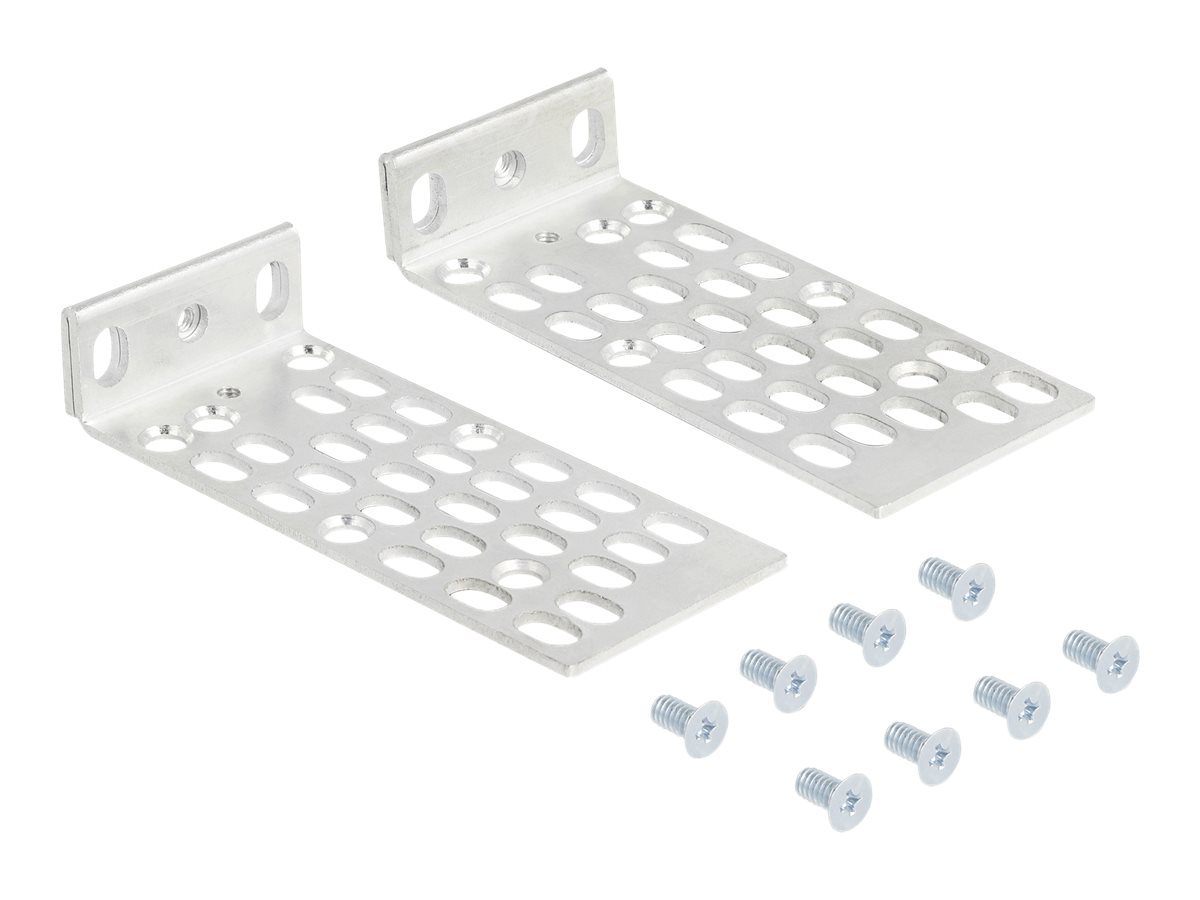 Delock Rackmontagesatz - Universal, 2 Teile - 1U - 25.448.3 cm (10"19")
