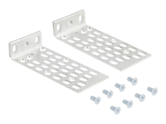Delock Rackmontagesatz - Universal, 2 Teile - 1U - 25.448.3 cm (10"19")