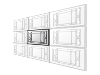 Neomounts LED-VW1750BLACK - Halterung - für LCD-Display