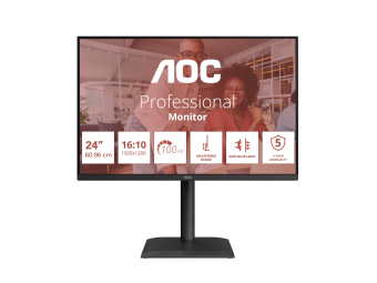 AOC X24E4U - E4 Series - LED-Monitor - 60.96 cm (24")
