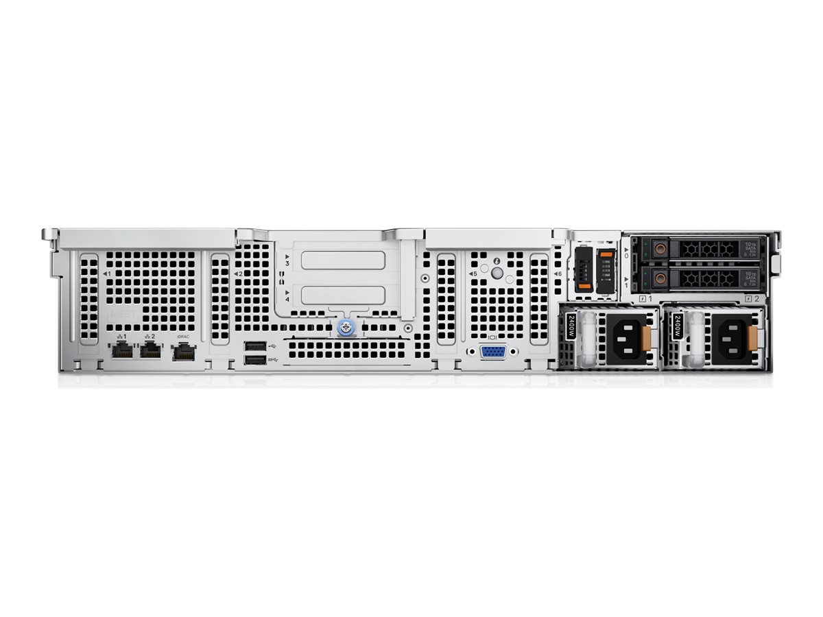 Dell PowerEdge R750xs - Server - Rack-Montage - 2U - zweiweg - 1 x Xeon Silver 4314  2.4 GHz - RAM 32 GB - SAS - Hot-Swap 8.9 cm (3.5")