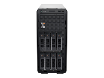 Dell PowerEdge T350 - Server - Tower - 1-Weg - 1 x Xeon E-2314  2.8 GHz - RAM 16 GB - SAS - Hot-Swap 8.9 cm (3.5")
