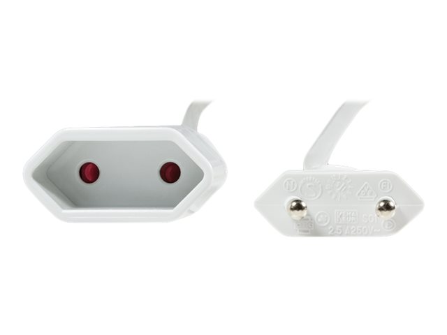 LogiLink Spannungsversorgungs-Verlängerungskabel - Eurostecker (W)