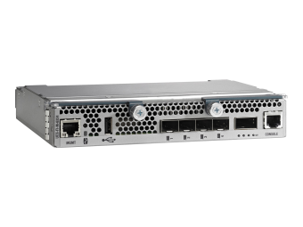 Cisco UCS 6324 Fabric Interconnect - Switch - managed - 4 x 1 Gigabit  10 Gigabit  8 Gb Fiber Channel  FCoE SFP+ + 1 x 40Gb Ethernet  FCoE QSFP+ (Breakout-kompatibel)