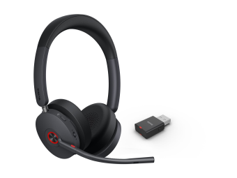 Yealink WH68 Hybrid - Headset - On-Ear - DECT  Bluetooth