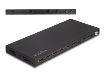 Delock VideoAudio-Schalter - HDMI Matrix 4K 60 Hz mit Audioextraktor