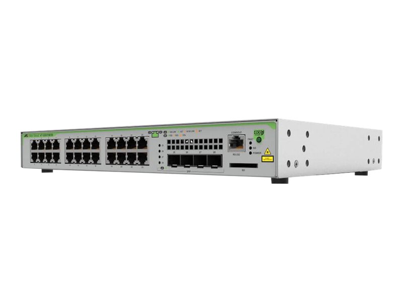 Allied Telesis CentreCOM AT-GS970M28PS - Switch - L3 - managed - 24 x 101001000 (PoE+)