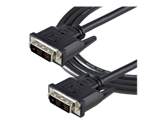 StarTech.com 2m DVI-D Single Link Kabel - StSt - DVI Monitorkabel - 1920x1200 - DVI VerbindungskabelAnschlusskabel - Schwarz - DVI-Kabel - Single Link - DVI-D (M)