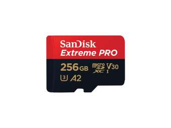 SanDisk Extreme Pro - Flash-Speicherkarte (microSDXC-an-SD-Adapter inbegriffen)