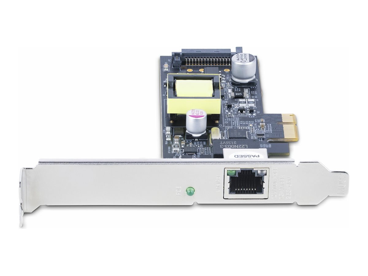 StarTech.com Startech 1-Port 2.5Gbps PoE Netzwerkkarte, Intel I225-V, 802.3ataf - Netzwerkadapter - PCIe 2.0 Low-Profile - 2.5GBase-T (PoE+)
