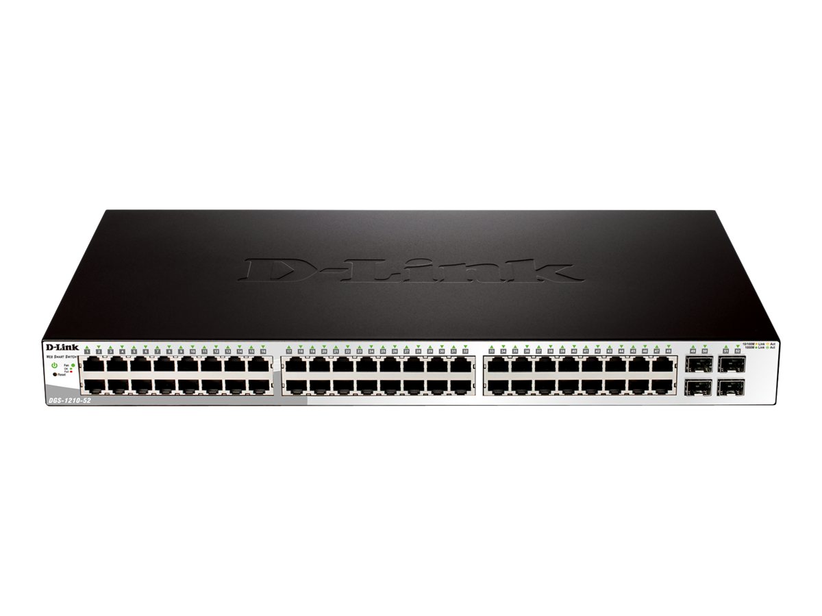 D-Link Web Smart DGS-1210-52 - Switch - managed