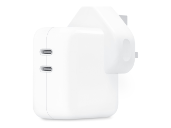 Apple Netzteil - 35 Watt - 2 Ausgabeanschlussstellen (24 pin USB-C)