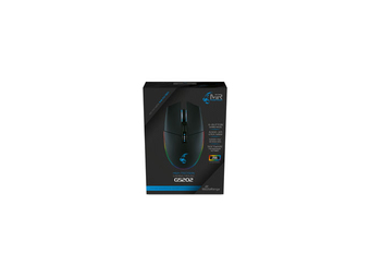 MEDIARANGE MRGS202 - rechts - Optisch - USB Typ-A - 4000 DPI - Schwarz