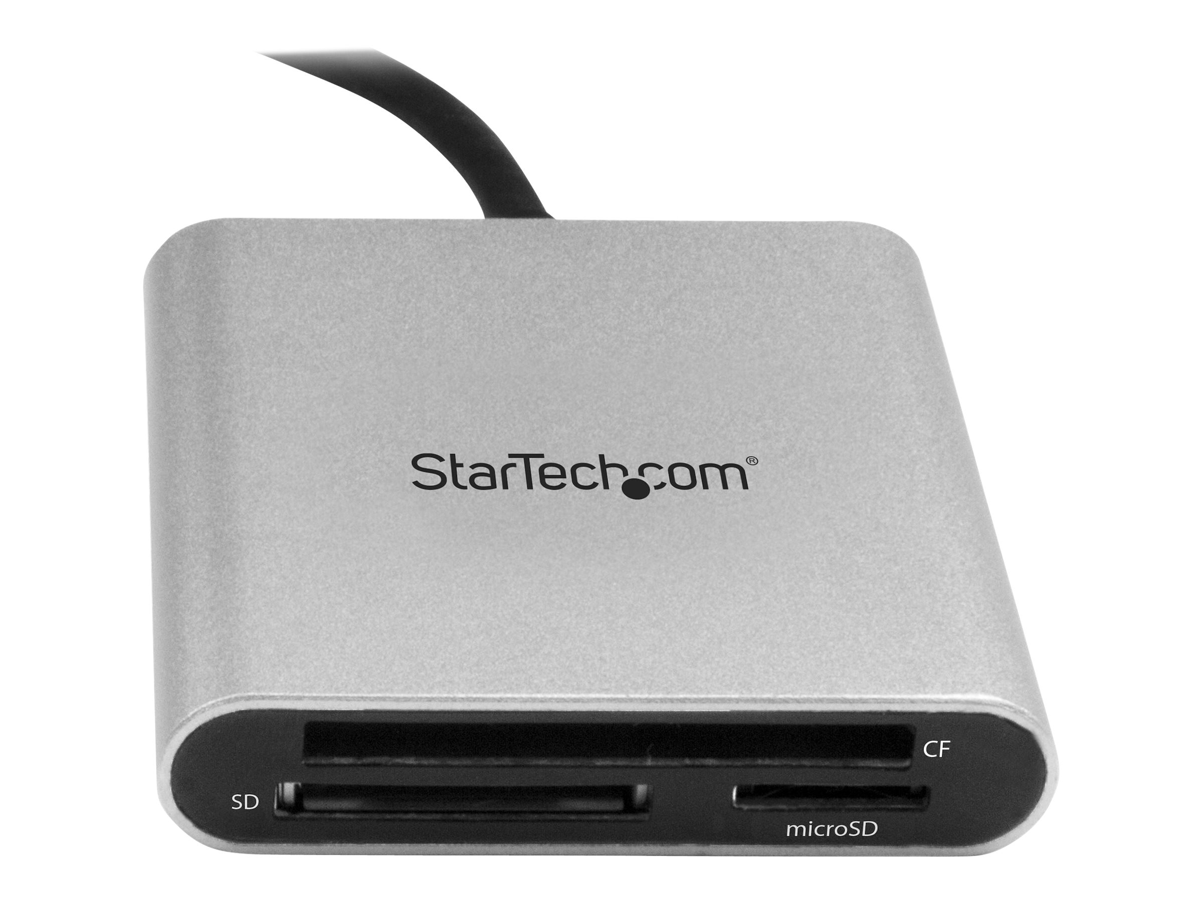 StarTech.com USB 3.0 Kartenleser mit USB-C - SD, MicroSD, CompactFlash Speicherkartenleser mit USB-C Kabel - Kartenleser (CF I, CF II, MMC, SD, microSD, SDHC, microSDHC, SDXC, microSDXC)