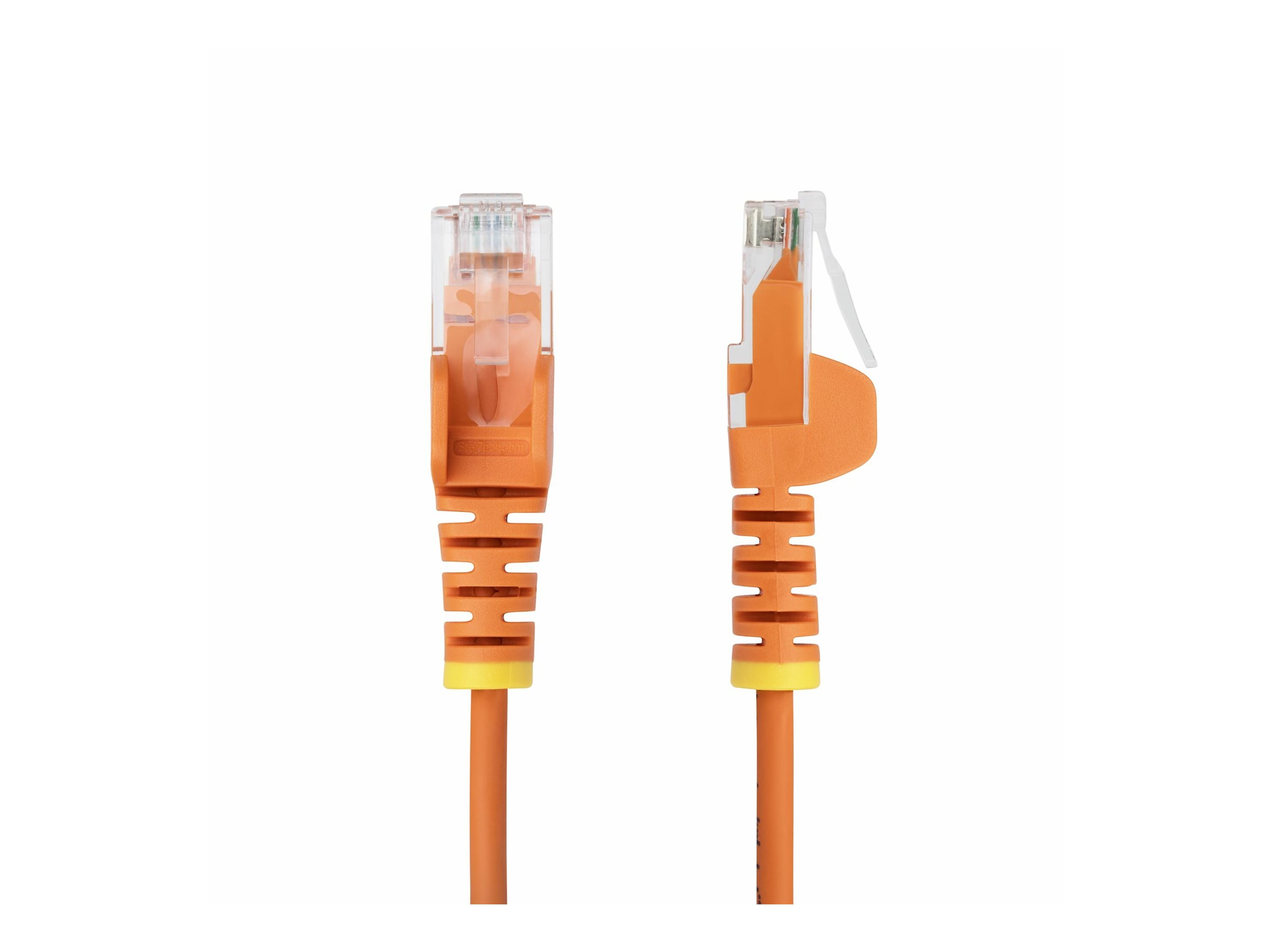 StarTech.com 7m Orange Slim CAT6 Ethernet Cable, Snagless, 28AWG, LSZH - Patch-Kabel - RJ-45 (M)