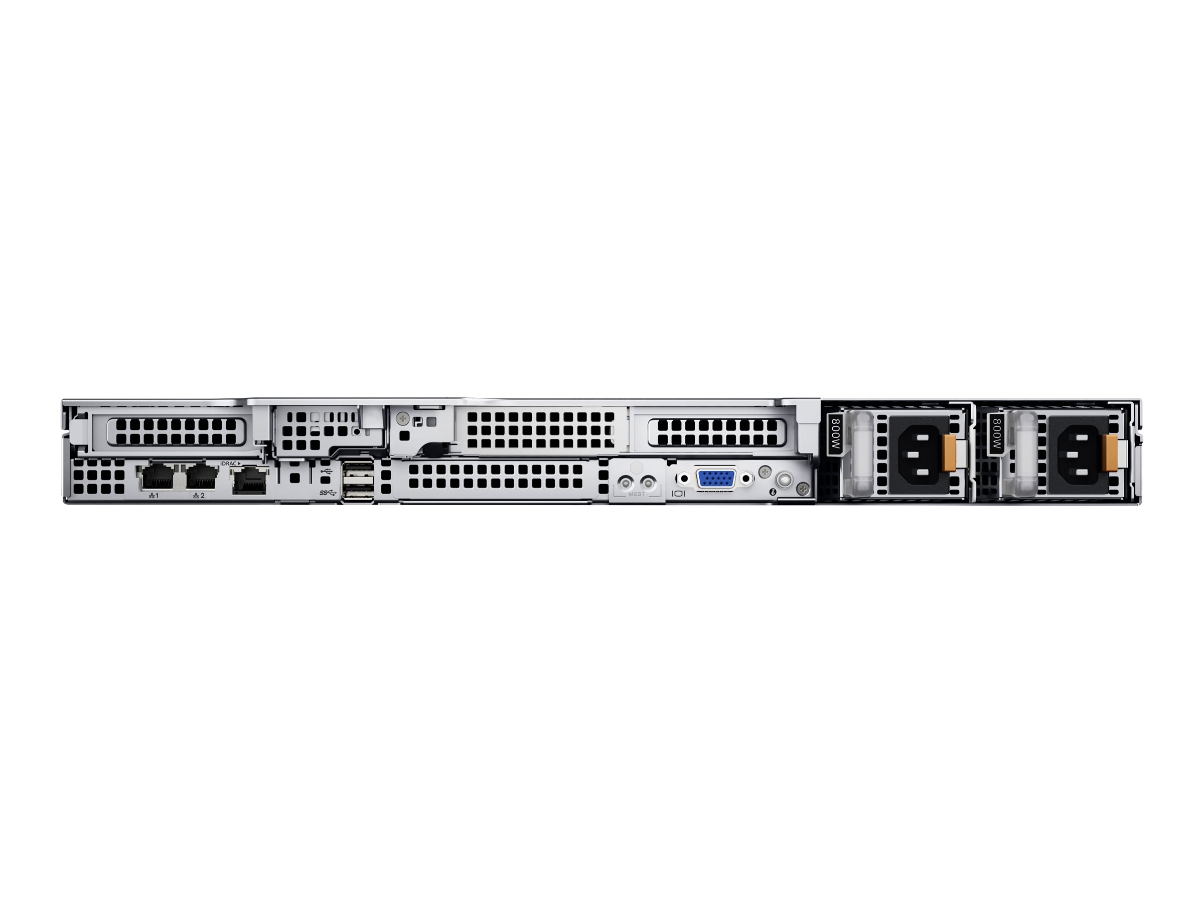 Dell PowerEdge R450 - Server - Rack-Montage - 1U - zweiweg - 2 x Xeon Silver 4314  2.4 GHz - RAM 64 GB - SAS - Hot-Swap 6.4 cm (2.5")