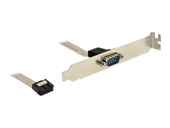 Delock Serielles Bedienfeld - DB-9 (M) zu 9-polig IDC (W)