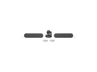 Logitech Rally Plus - Gruppen-Videokonferenzsystem - 4K Ultra HD - 60 fps - 90° - 15x - Graphit