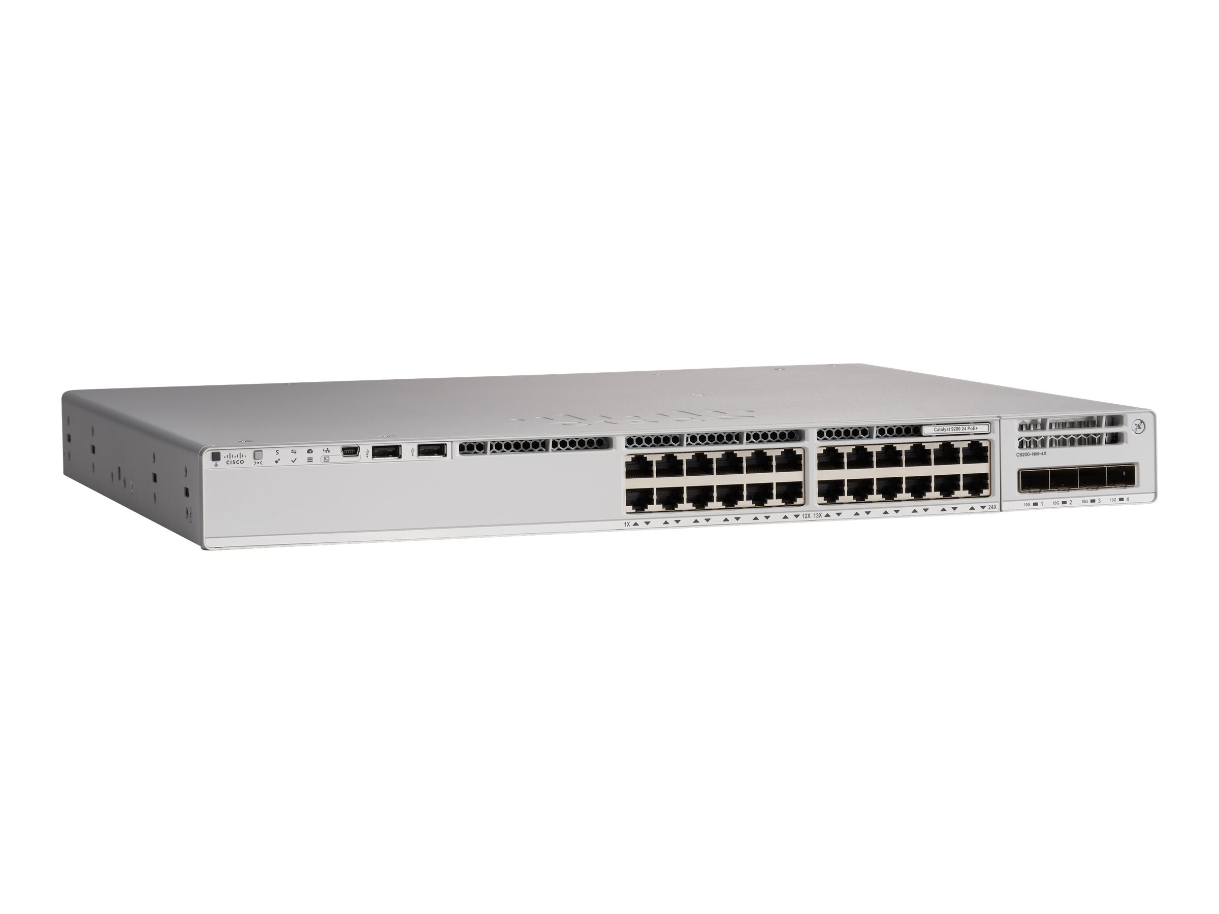 Cisco Catalyst 9200L - Network Essentials - Switch - L3 - 24 x 101001000 (PoE+)