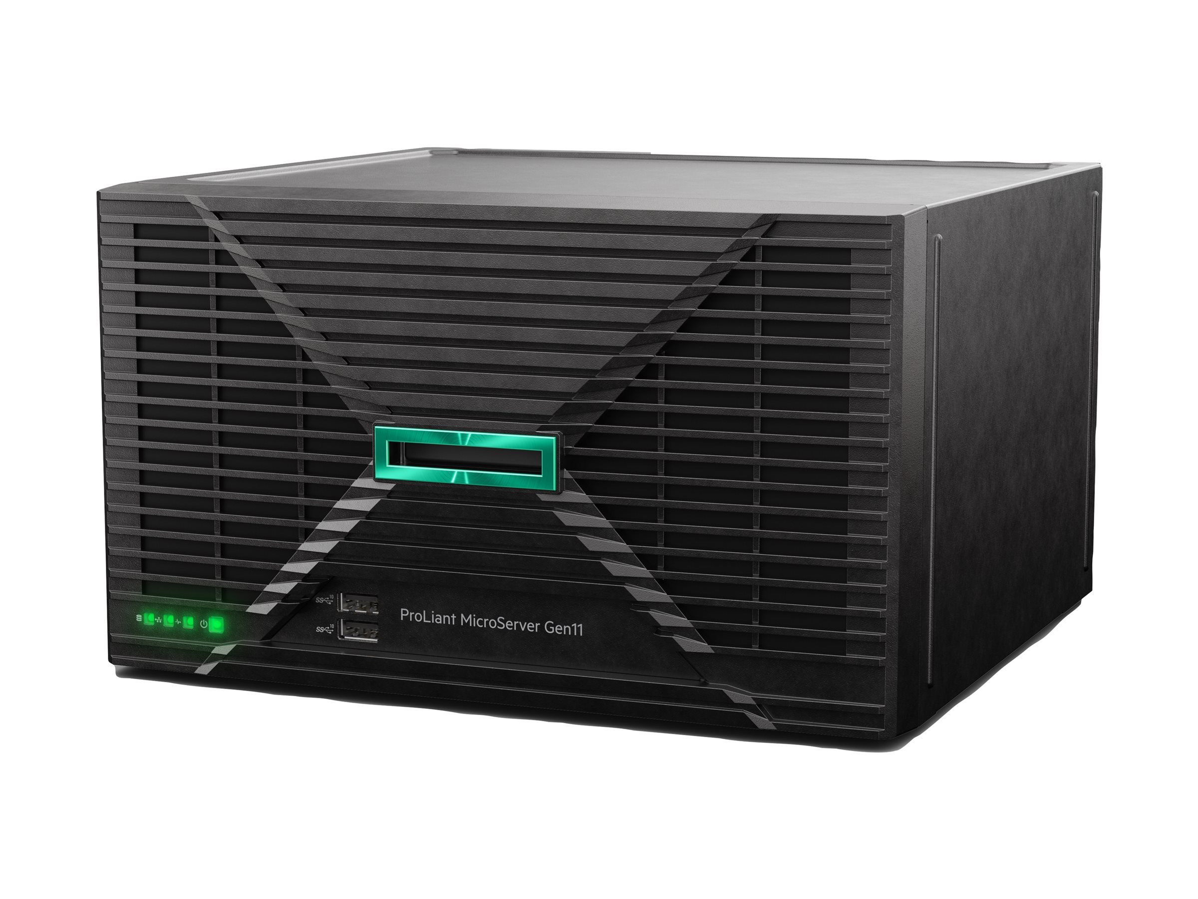 HPE ProLiant MicroServer Gen11 - Server - Ultra-Micro-Tower - 1-Weg - 1 x Xeon 6325P  3.5 GHz - RAM 32 GB - SATA - nicht Hot-Swap-fähig 8.9 cm (3.5")