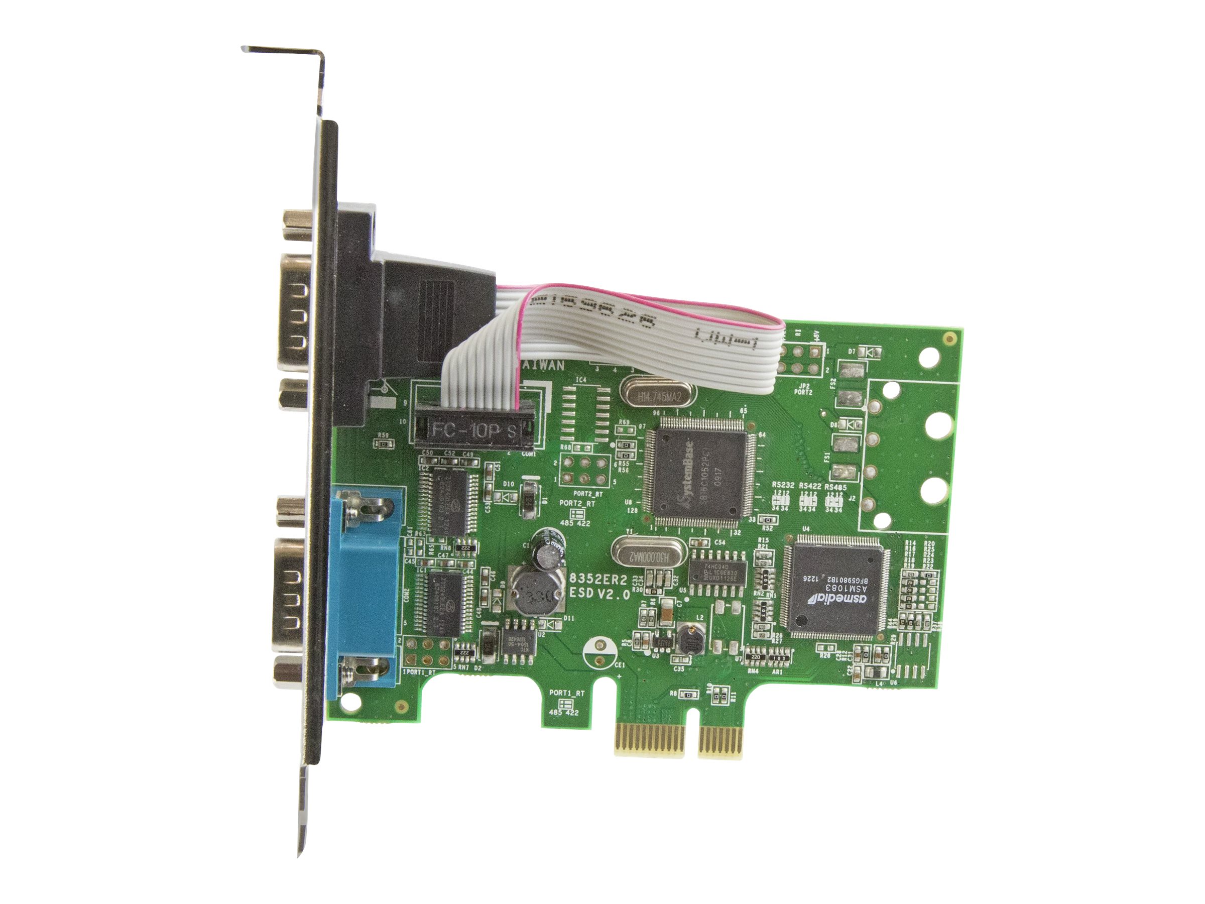 StarTech.com Startech 2 Port PCI Express Seriell Karte mit