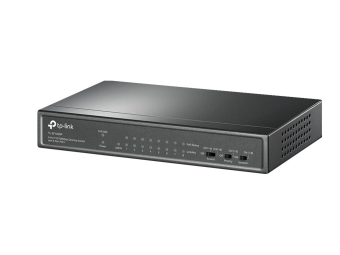 TP-LINK TL-SF1009P - Switch - unmanaged - 8 x 10100 (PoE+)