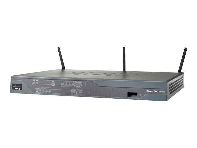 Cisco 881 Ethernet Security - Router 4-Port-Switch
