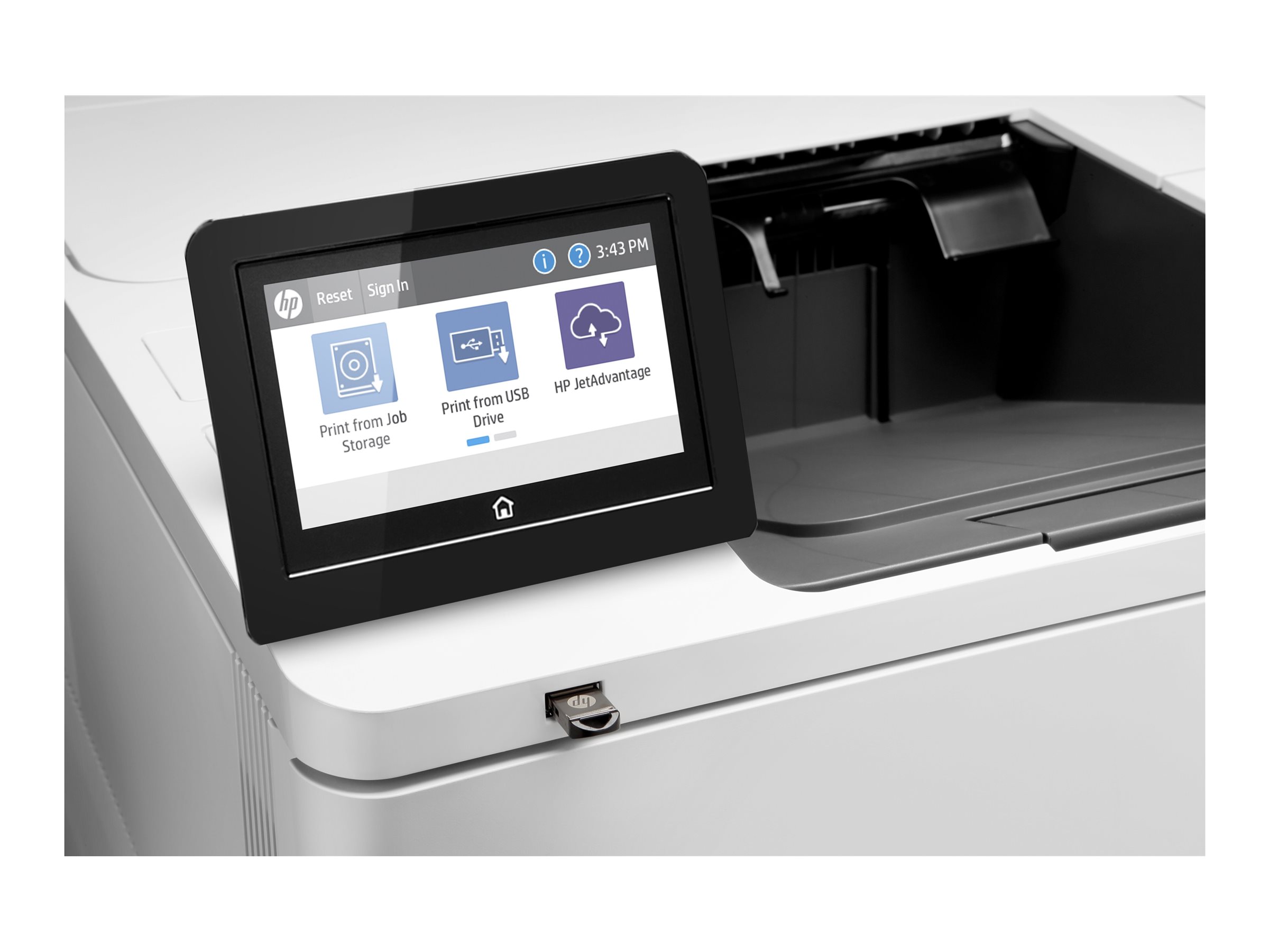 HP LaserJet Enterprise M611dn - Drucker - sw