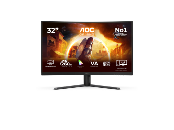 AOC Gaming C32G42ZE - G4 Series - LED-Monitor - Gaming - gebogen - 81.3 cm (32")