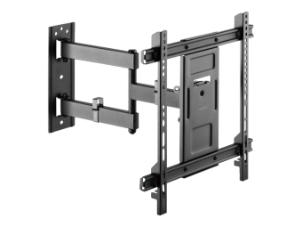 LogiLink Klammer - Voll beweglich - für LCD-TV  gekrümmter LCD-TV - Kunststoff, Stahl, Acrylnitril-Butadien-Styrol (ABS)