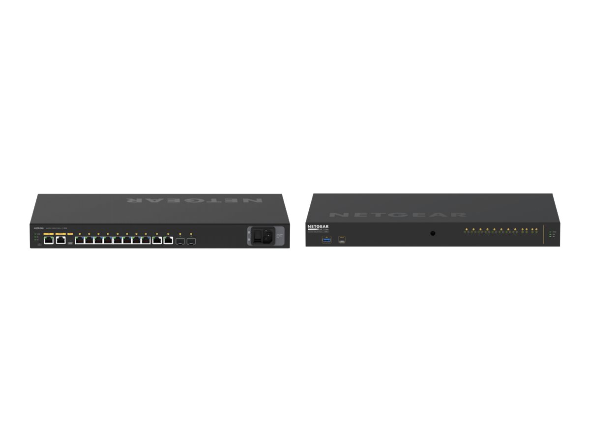 Netgear AV Line M4250-10G2XF-PoE++ - Switch - L3 - managed - 10 x 101001000 (8 PoE++)