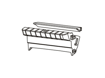 Zebra Frontblenden-Ausgabe (Packung mit 5)