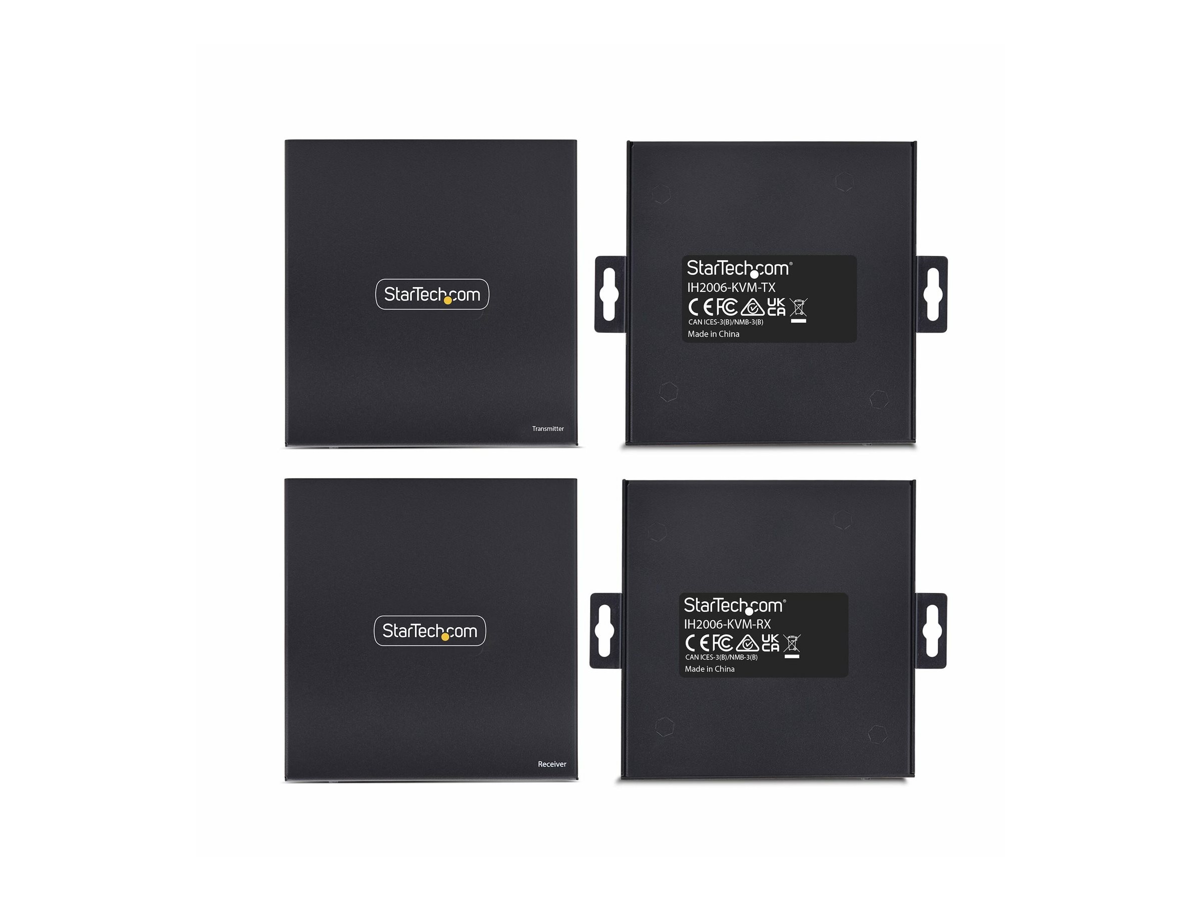 StarTech.com HDMI KVM Extender Over IP Network, 4K 60Hz, Driverless