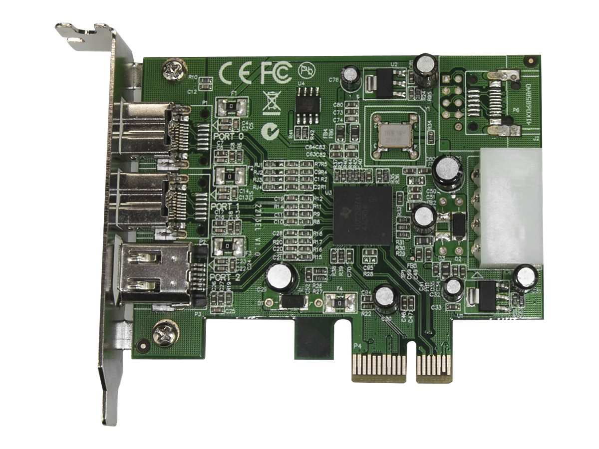 StarTech.com 3 Port 800+400 FireWire PCI Express