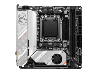 MSI MPG B650I EDGE WIFI - Motherboard - Mini-ITX - Socket AM5 - AMD B650 Chipsatz - USB 3.2 Gen 2, USB-C 3.2 Gen2, USB 3.2 Gen 1, USB-C 3.2 Gen 2x2 - 2.5 Gigabit LAN, Wi-Fi 6, Bluetooth - Onboard-Grafik (CPU erforderlich)