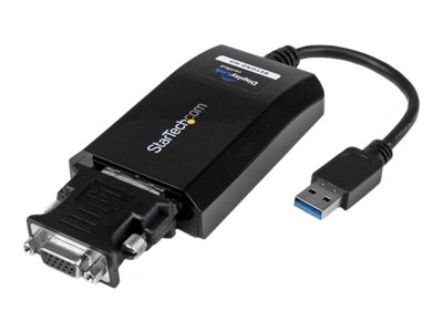 StarTech.com USB 3.0 auf DVI  VGA Video Adapter - Externe Multi Monitor Grafikkarte (Stecker  Buchse)