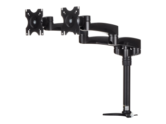 StarTech.com Dual Monitorhalterung mit verstellbaren Armen - Monitor Tischhalterung (12 bis 24)