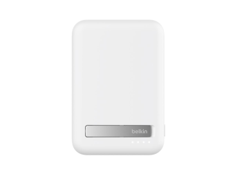 Belkin BoostCharge Pro - Induktive Power Bank - magnetisch mit Qi2 - 10000 mAh - 15 Watt - Fast Charge, PD - 2 Ausgabeanschlussstellen (magnetisch, USB-C)