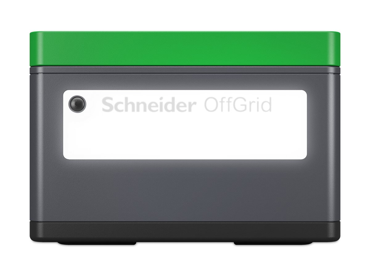 APC Schneider OffGrid 330 - Tragbares kraftwerk - LCD, Lithium-Ionen, 2 CEE 73 Schuko-Steckdosen, Sinuswelle, 3 USB-A, 1 USB-C, kabelloses Laden