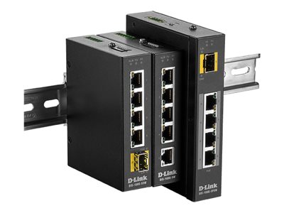 D-Link DIS 100G-5PSW - Switch - unmanaged - 4 x 101001000 (PoE+)