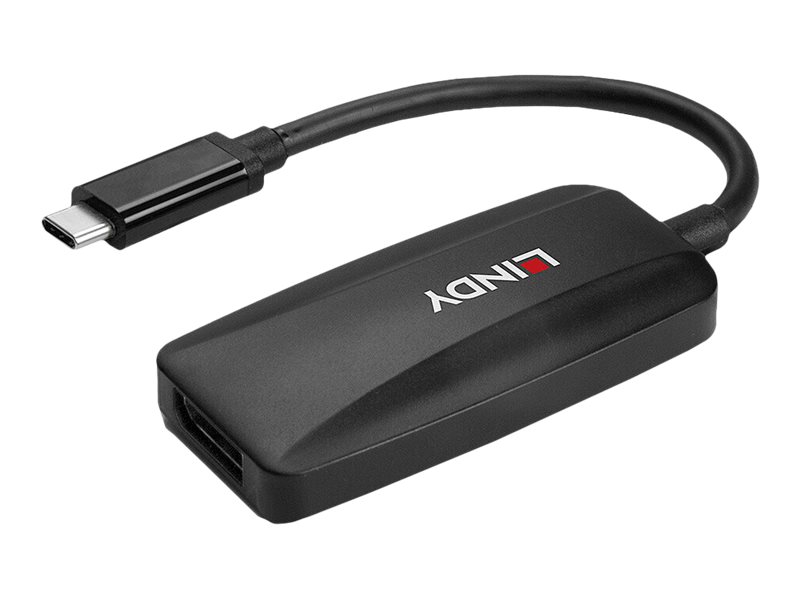 Lindy Videoadapter - 24 pin USB-C (M) zu DisplayPort (W)